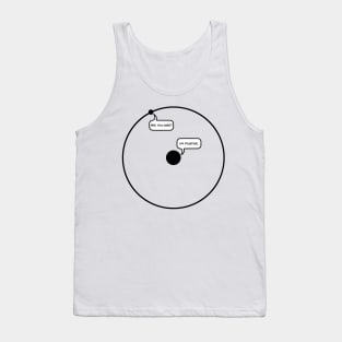  Positive Thinking Nerd Proton Electron Tank Top